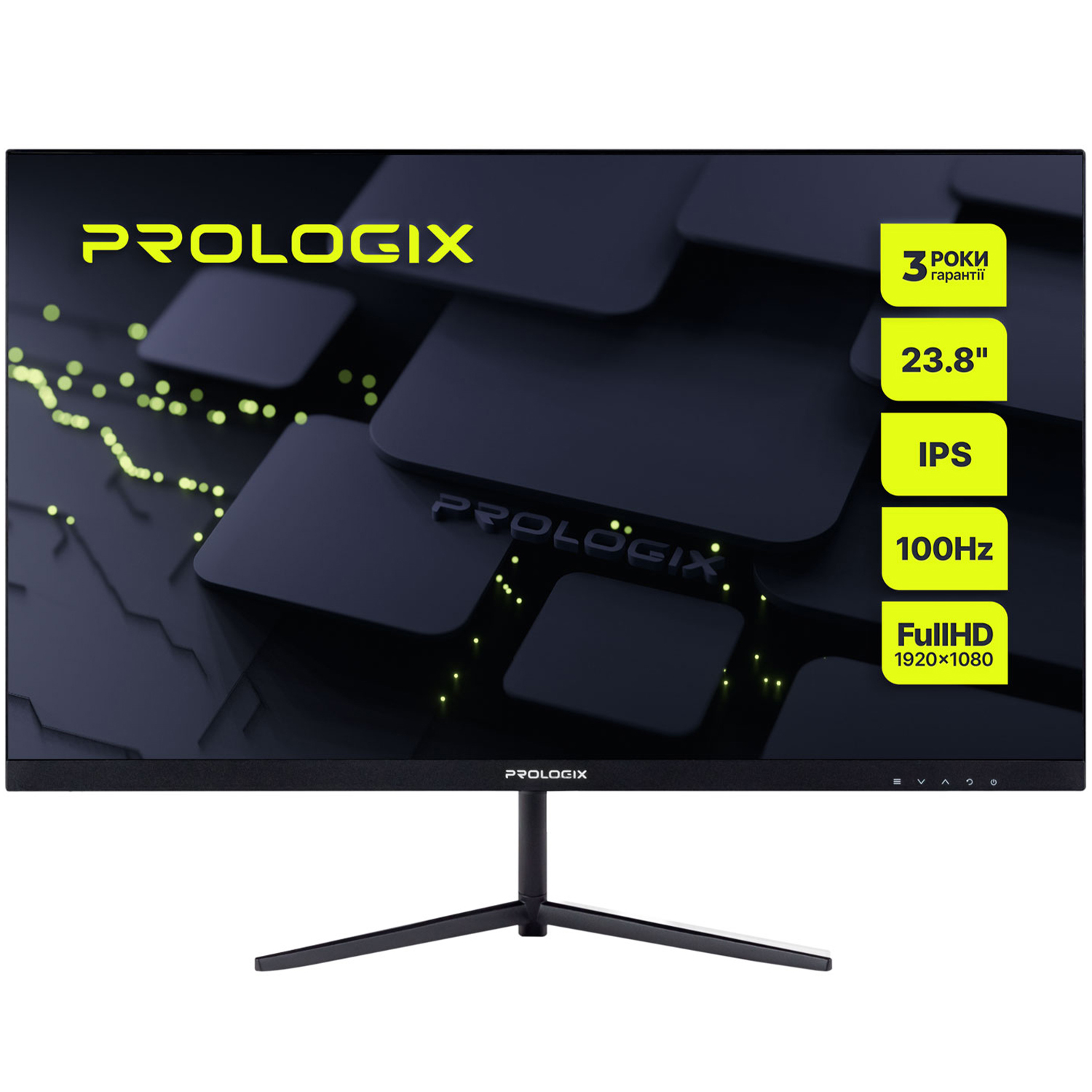 Монітор Prologix 23.8" PL2424HD IPS Black 100Hz